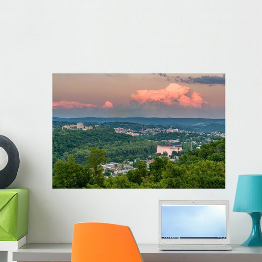 City Morgantown West Virginia Wall Decal