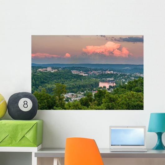City Morgantown West Virginia Wall Decal