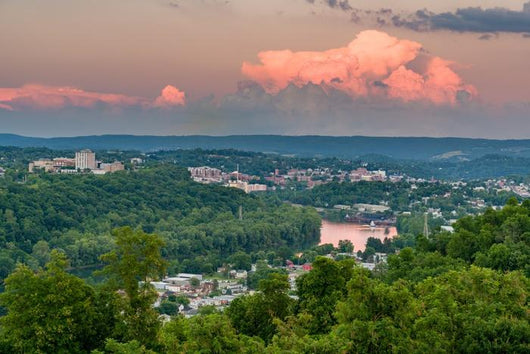 City Morgantown West Virginia Wall Decal