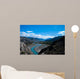 Braided river, Rio de las Vueltas valley, El Chalten, Los Glaciares National Park, Patagonia, Argentina Wall Mural