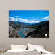 Braided river, Rio de las Vueltas valley, El Chalten, Los Glaciares National Park, Patagonia, Argentina Wall Mural