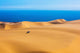  Giant moving sand dunes Wall Mural