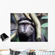 Blue Monkey Wall Mural