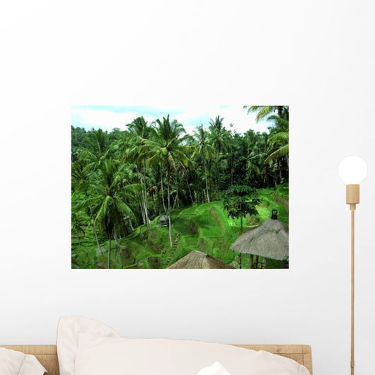 Rice Palms Wall Decal