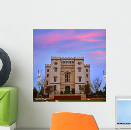 Louisiana Old State Capitol Wall Decal