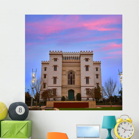 Louisiana Old State Capitol Wall Decal