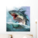 Shark Monster Wall Decal