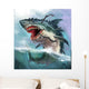 Shark Monster Wall Decal