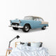 Classic 1955 American Car Wall Decal