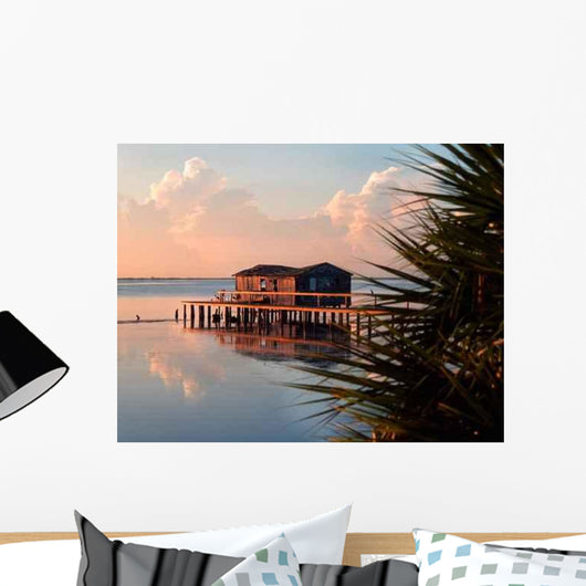 Old Boat House Wall Decal
