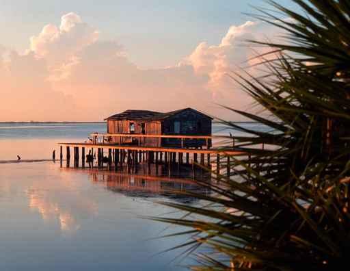 Old Boat House Wall Decal