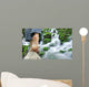 Randonnee Pied Nus Riviere Wall Decal