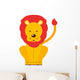 circus lion  isolated icon design Wall Decal