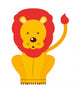 circus lion  isolated icon design Wall Decal