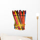 Pencils Pastels With Clipping Wall Decal