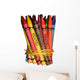 Pencils Pastels With Clipping Wall Decal