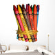Pencils Pastels With Clipping Wall Decal