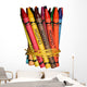 Pencils Pastels With Clipping Wall Decal