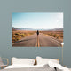Girl Middle Route 66 Wall Decal