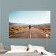 Girl Middle Route 66 Wall Decal