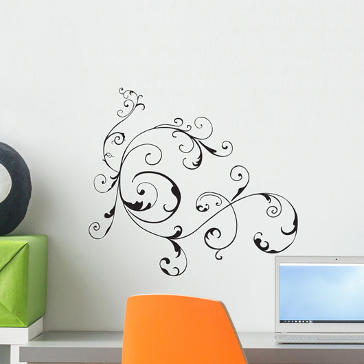 Scroll Wall Decal
