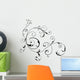 Scroll Wall Decal