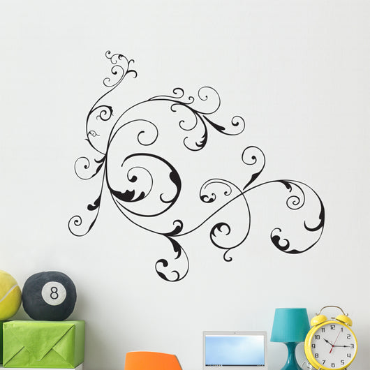 Scroll Wall Decal