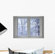 Winter Window Wall Mural