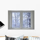 Winter Window Wall Mural