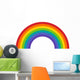 Colorful rainbow or color spectrum flat icon for apps and websites Wall Decal