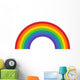 Colorful rainbow or color spectrum flat icon for apps and websites Wall Decal
