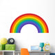 Colorful rainbow or color spectrum flat icon for apps and websites Wall Decal