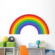 Colorful rainbow or color spectrum flat icon for apps and websites Wall Decal