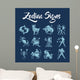 Zodiac Signs vector art
 Wall Mural