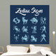 Zodiac Signs vector art
 Wall Mural
