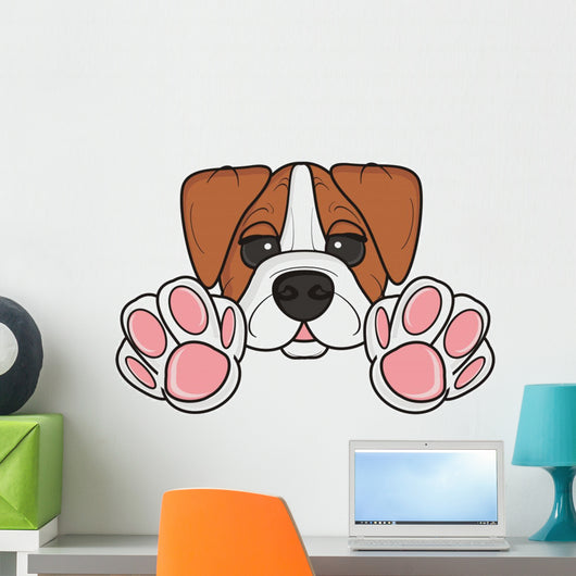 Backpack Sign Profile Board Wall Decal