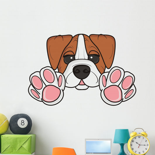 Backpack Sign Profile Board Wall Decal