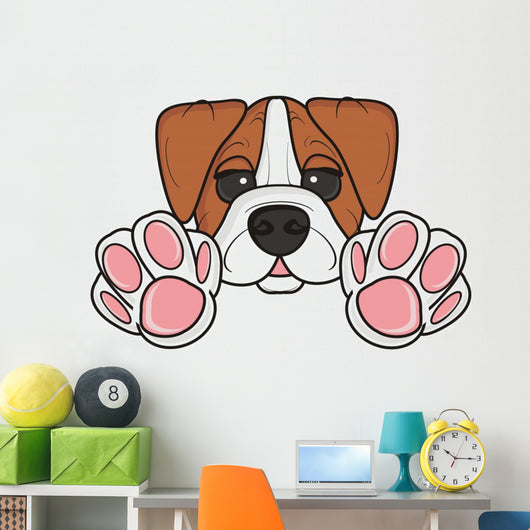 Backpack Sign Profile Board Wall Decal