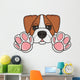 Backpack Sign Profile Board Wall Decal