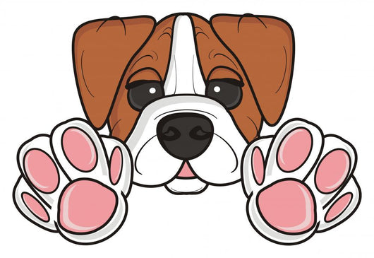 Backpack Sign Profile Board Wall Decal