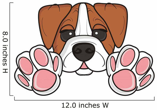 Backpack Sign Profile Board Wall Decal