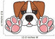Backpack Sign Profile Board Wall Decal