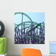Rollercoaster Wall Mural