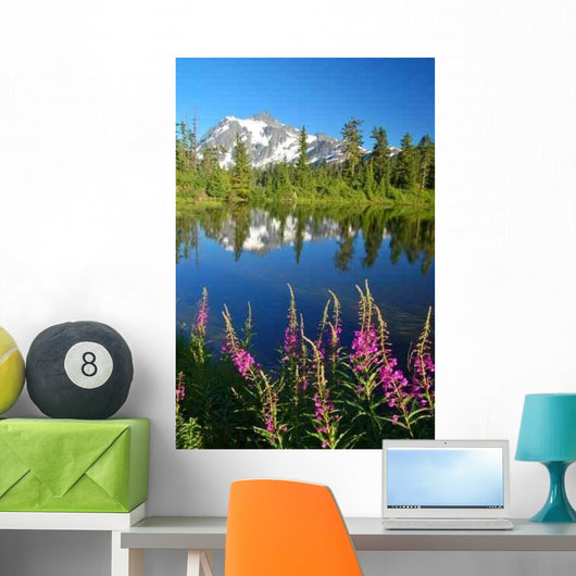 Peak Reflections Wall Decal Design 5