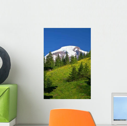 Mountain Views Wall Decal Design 1