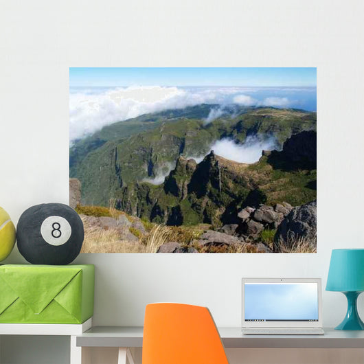 Mountains Madeira Wall Decal