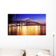 Baton Rouge Bridge over Wall Decal
