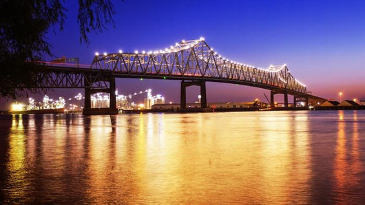 Baton Rouge Bridge over Wall Decal