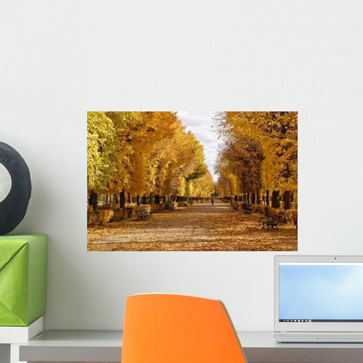 Golden Autumn Schonbrunn Wall Decal