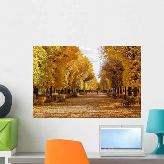 Golden Autumn Schonbrunn Wall Decal